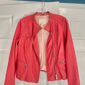 Rebecca Taylor Leather moto jacket